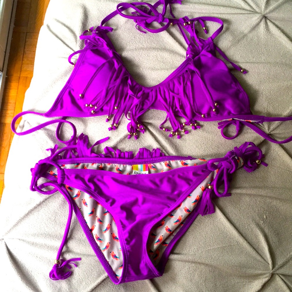 Purple bikini. Like new
